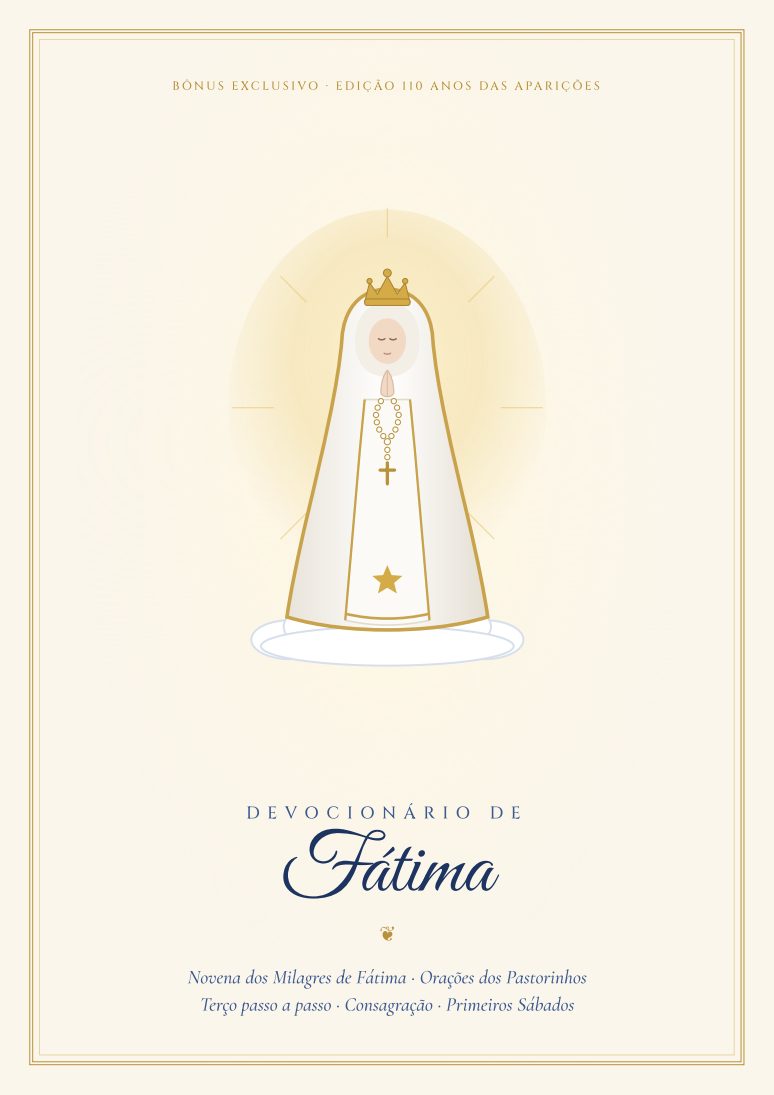 Capa do Devocionário de Fátima